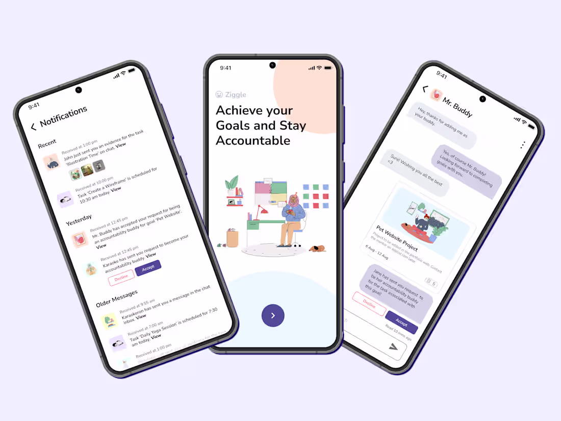 Cover image for Ziggle: Goal Setting and Accountability