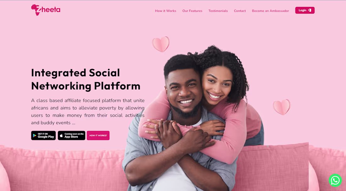 Cover image for Africa-focused social platform