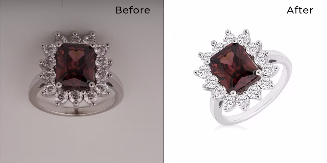 Cover image for High-End Jewelry Retouching & Color