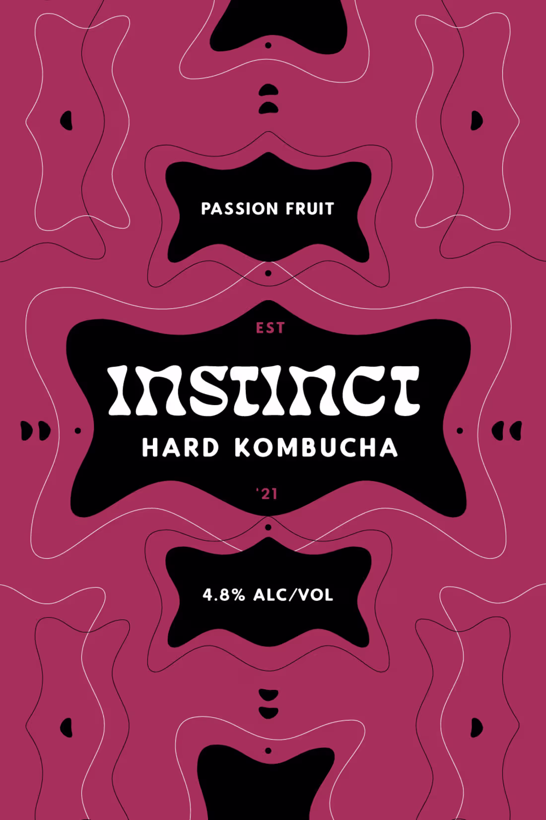 Cover image for Instinct Hard Kombucha