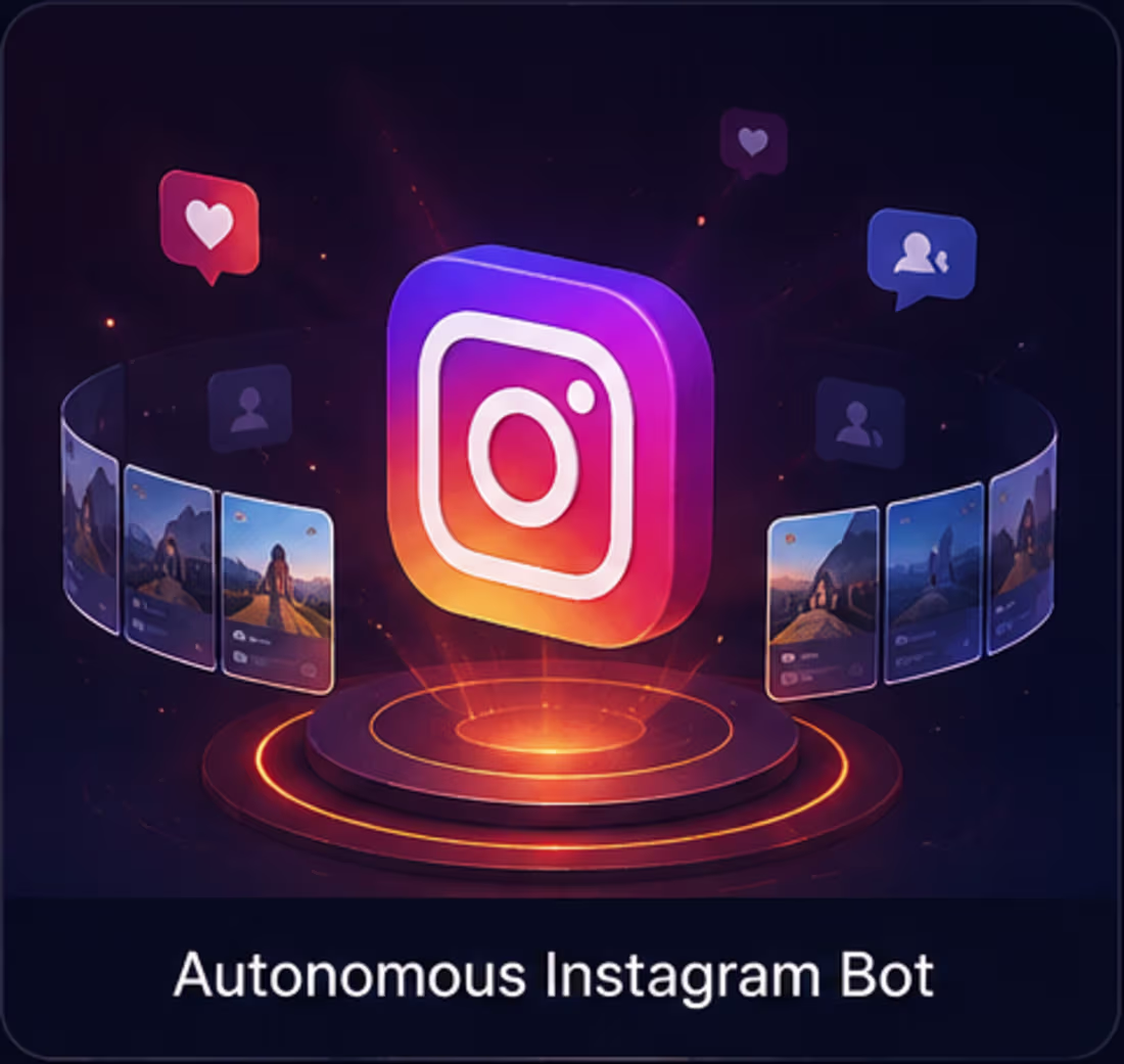 Cover image for @unknownbhaarath — Autonomous Instagram Content Bot