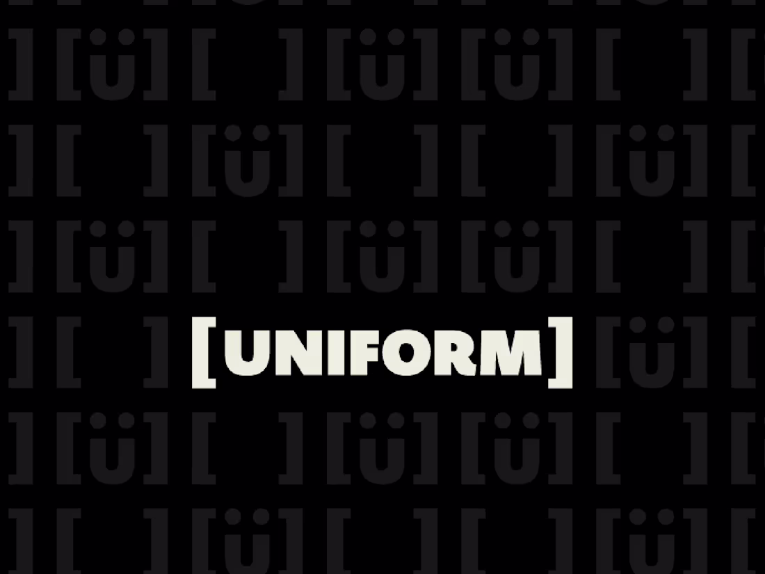Cover image for UNIFORM - Streetwear Brand Identity Design