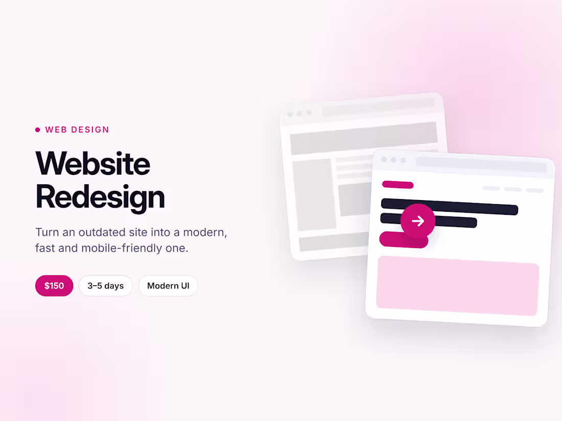 Cover image for Website Redesign