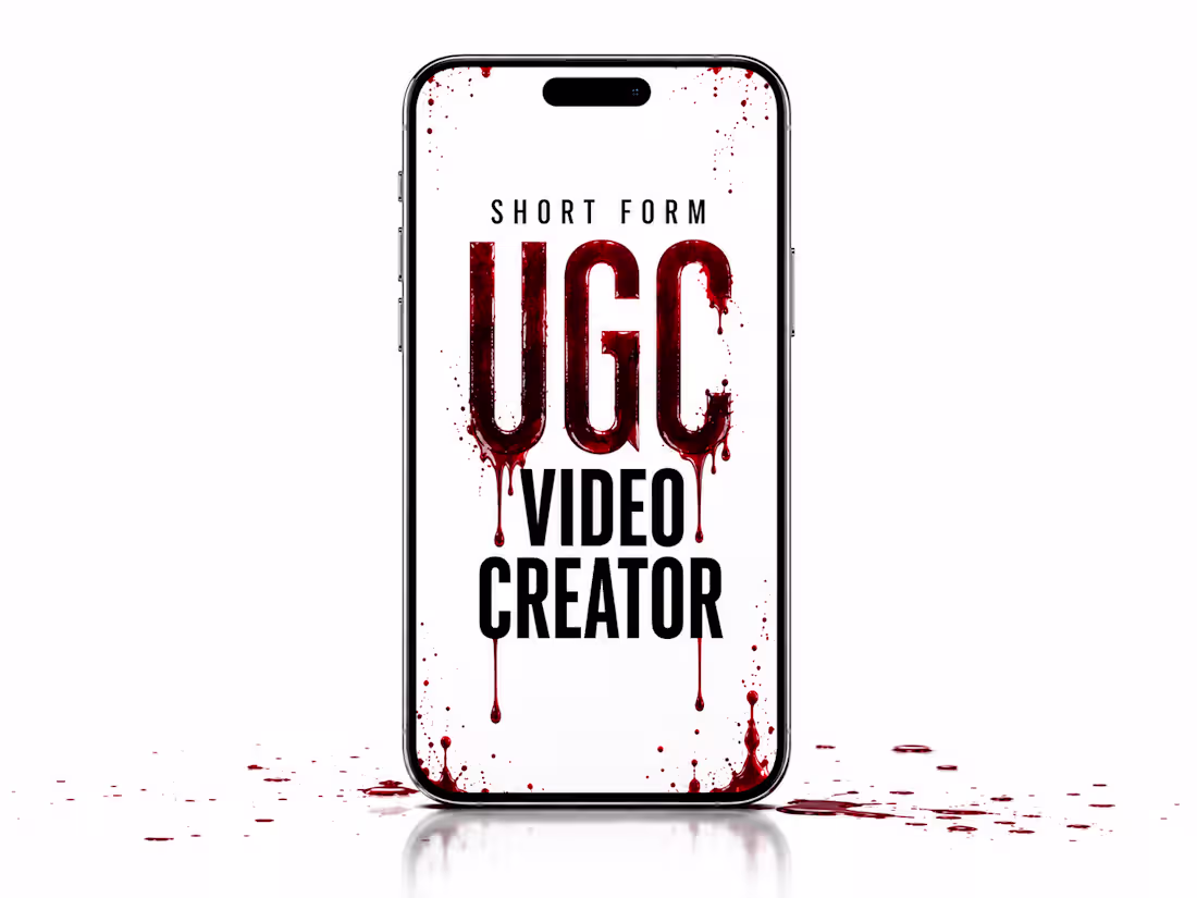 Cover image for Short-form UGC Creator (Instagram+ Tiktok)