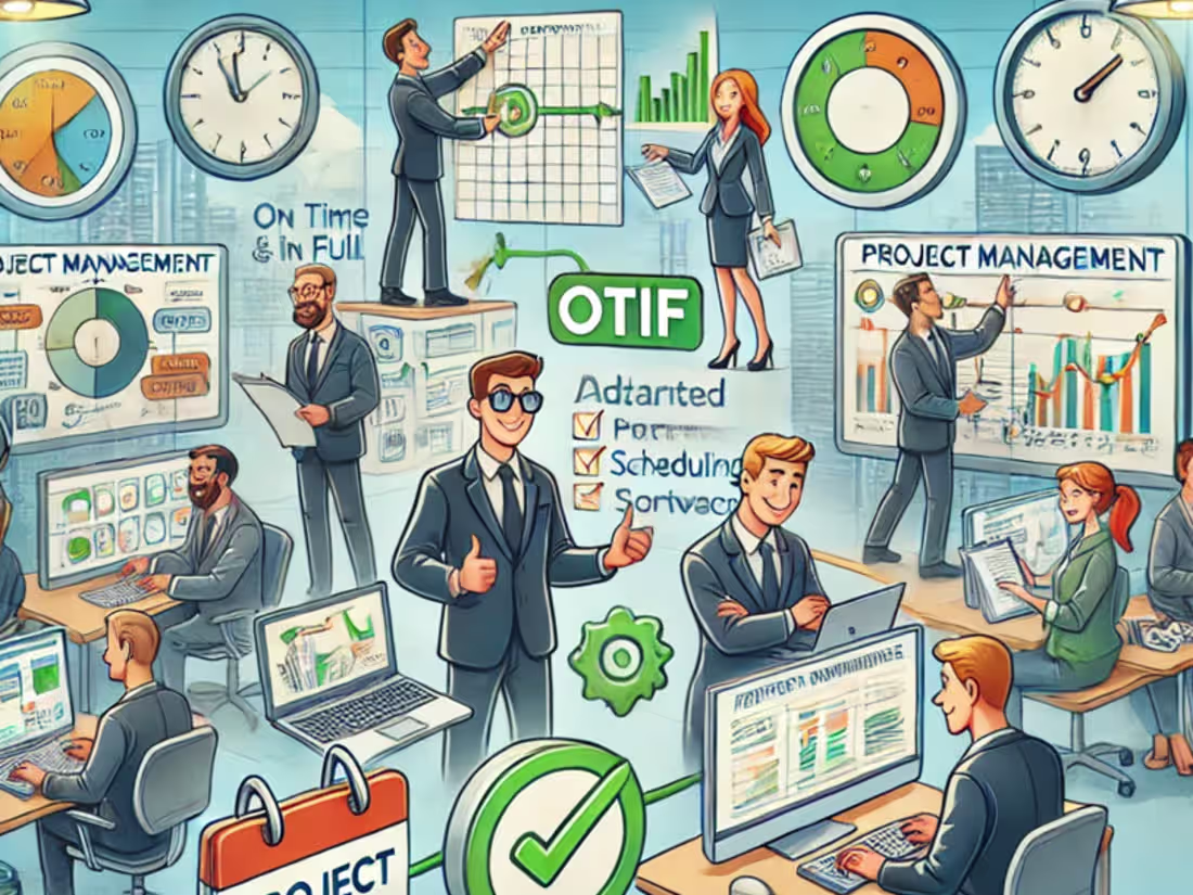 Cover image for On Time and In Full Project Management