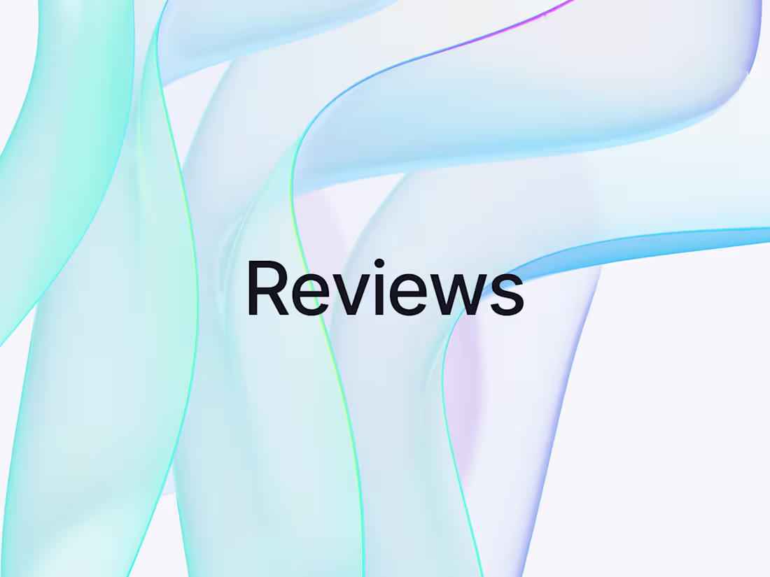 Cover image for Reviews