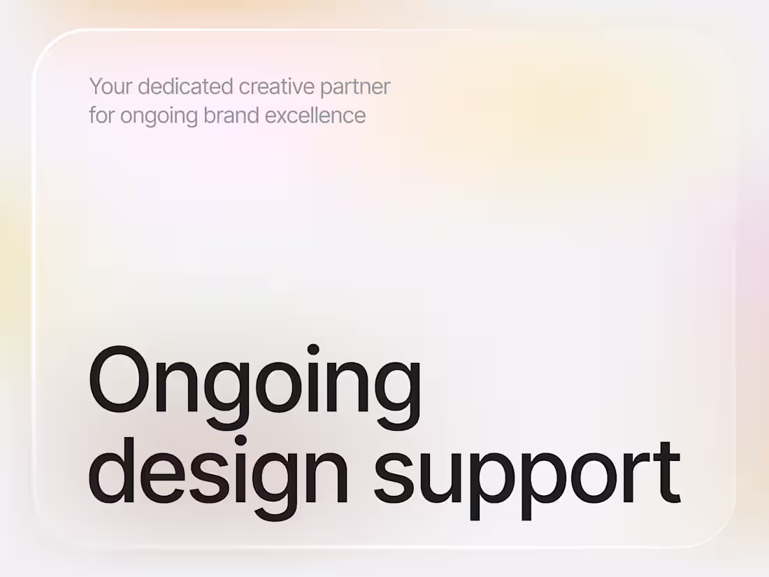 Cover image for Design Support