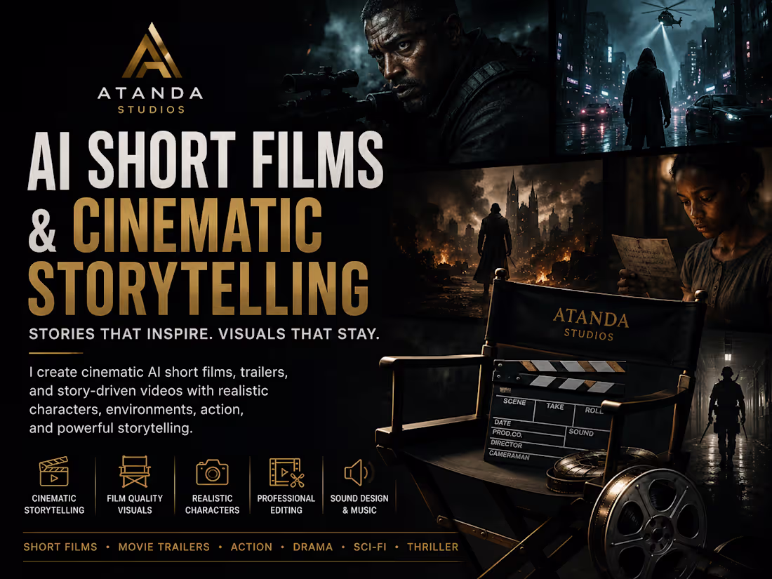 Cover image for AI Short Films & Cinematic Storytelling