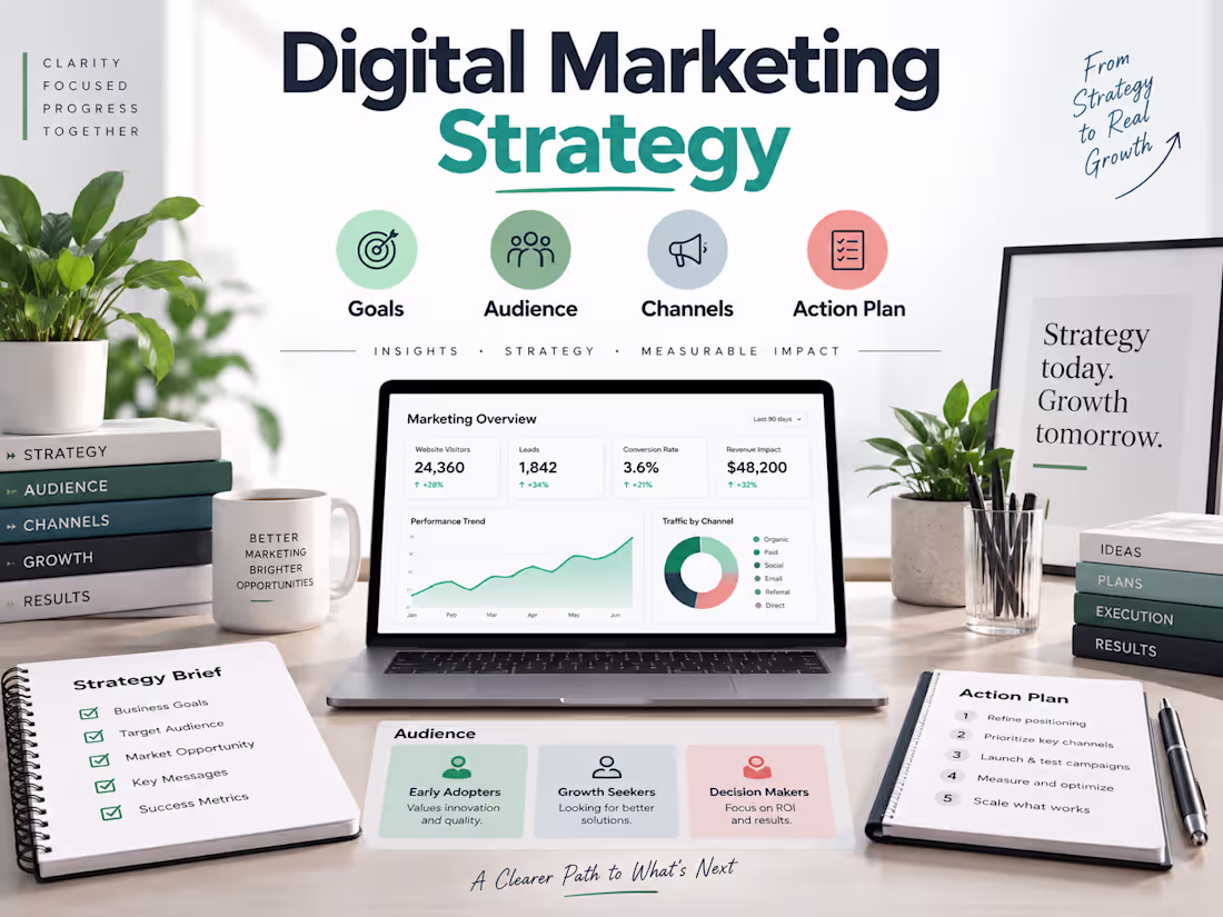 Cover image for Digital Marketing Strategy Consultation 