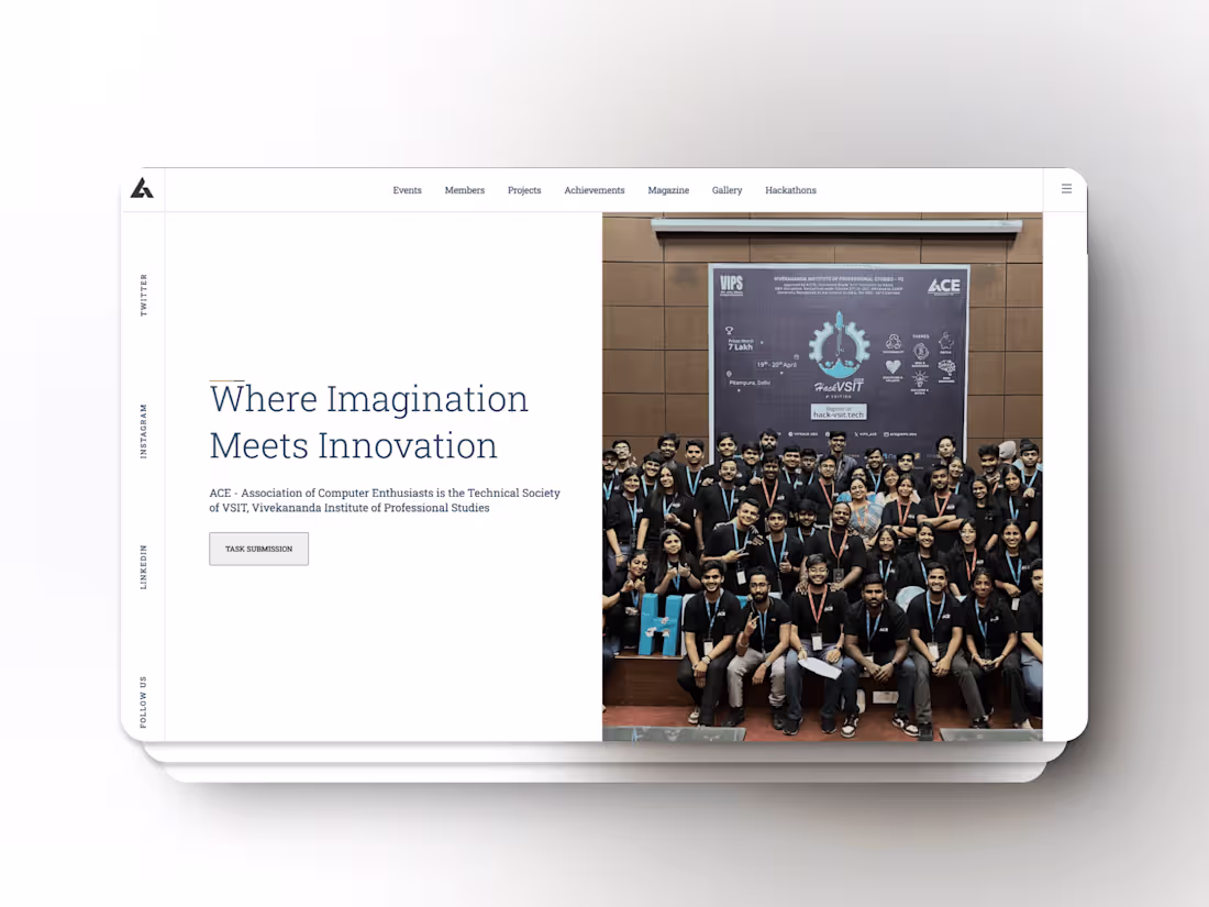 Cover image for ACE Website