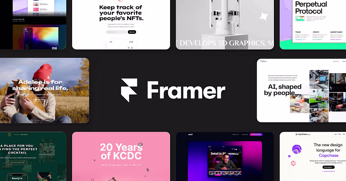 Cover image for Framer Website