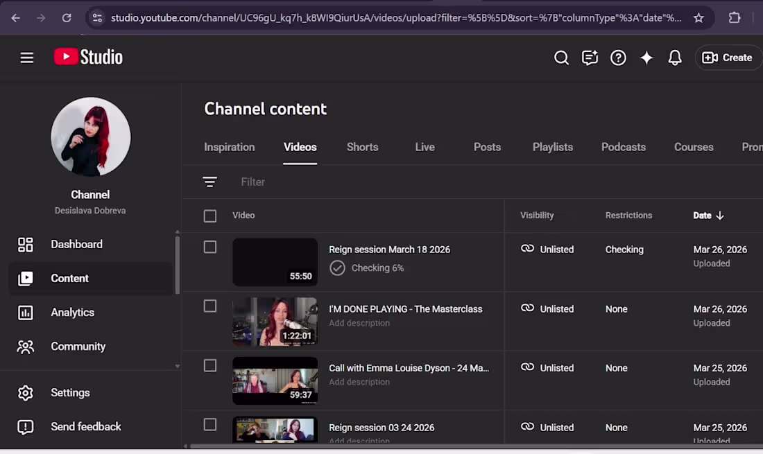 Cover image for I managed and organized video