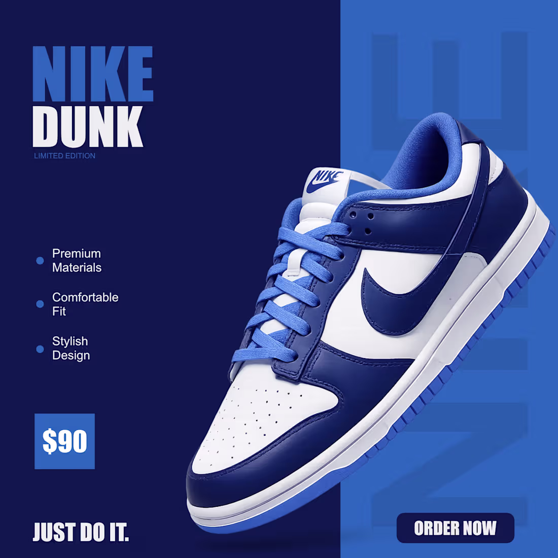 Cover image for Nike Dunk Limited Edition Sneaker