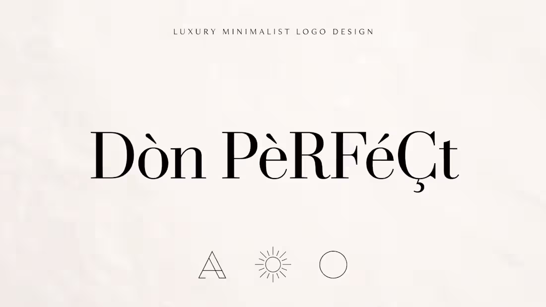 Cover image for Luxury minimalist logo collection for