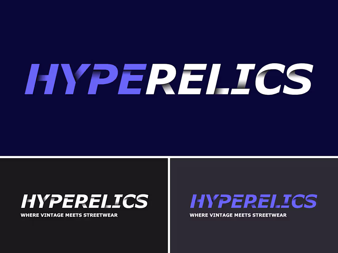 Cover image for HypeRelics Logo - Streetwear Brand
