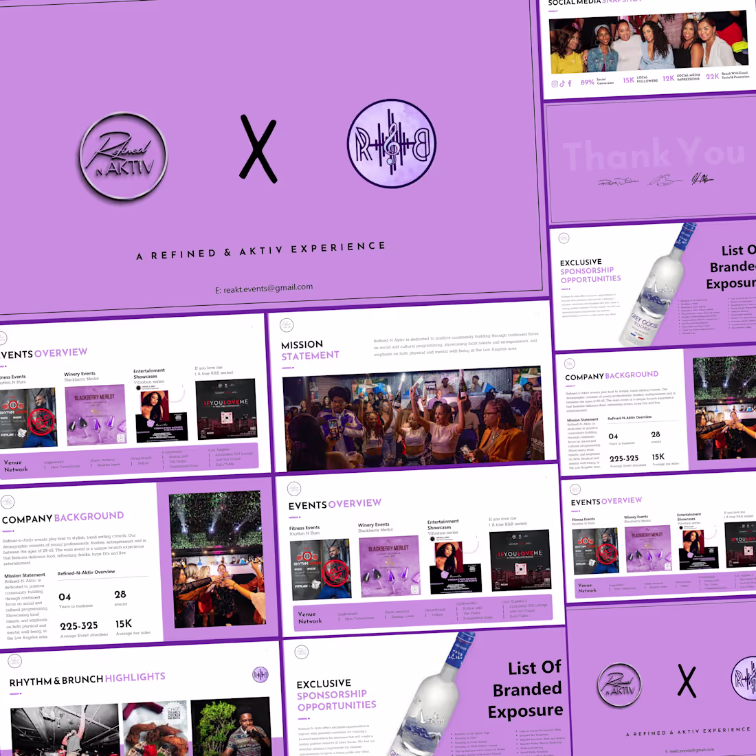 Cover image for Sponsorship Deck Design for Refined-n-Aktiv