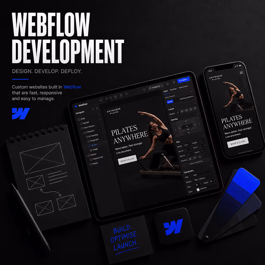 Cover image for Webflow Development & Website Builds