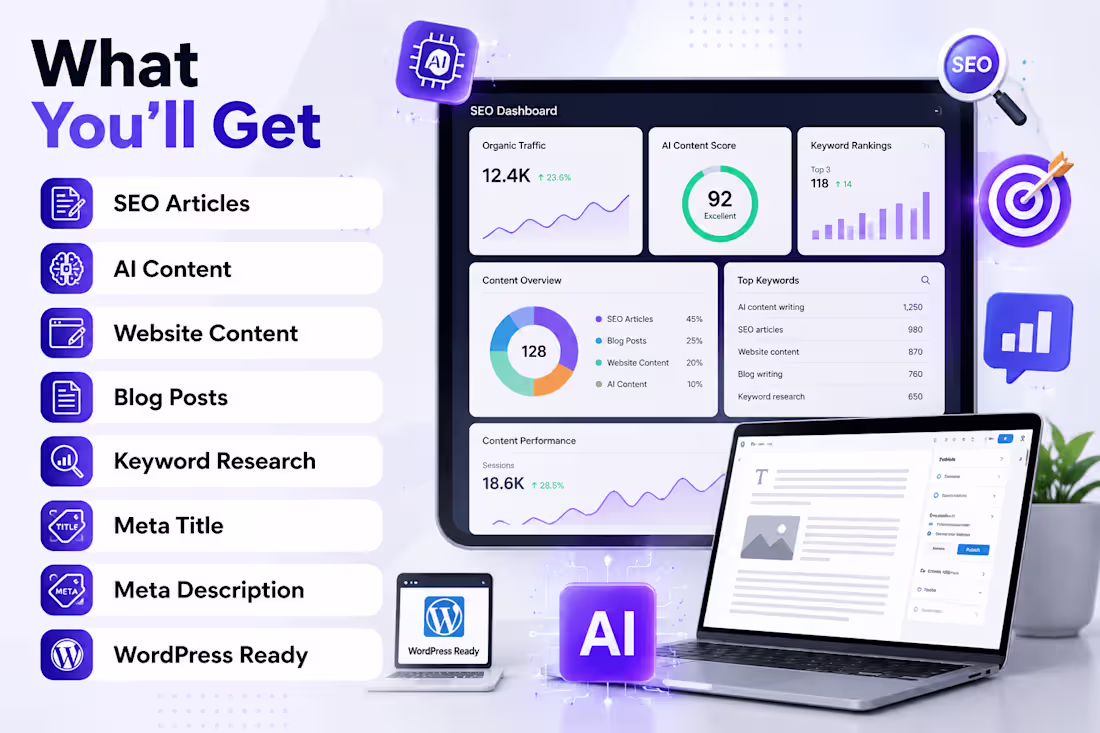 Cover image for Created a series of AI-powered