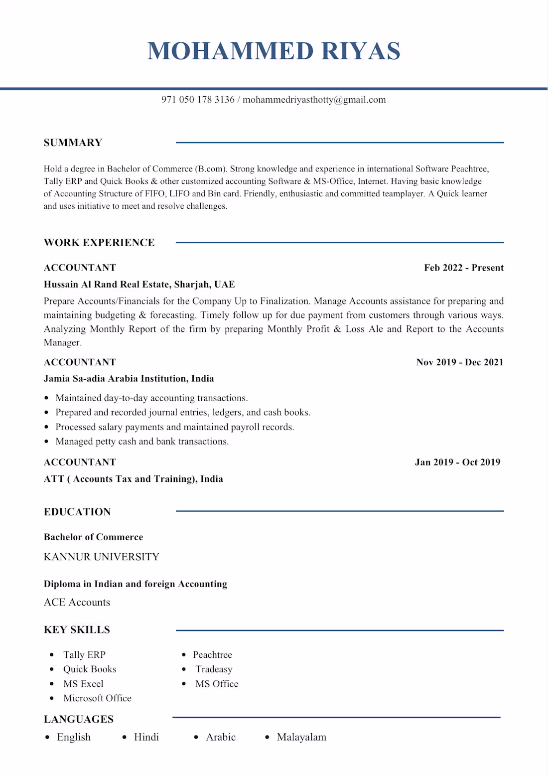Cover image for ATS Resume