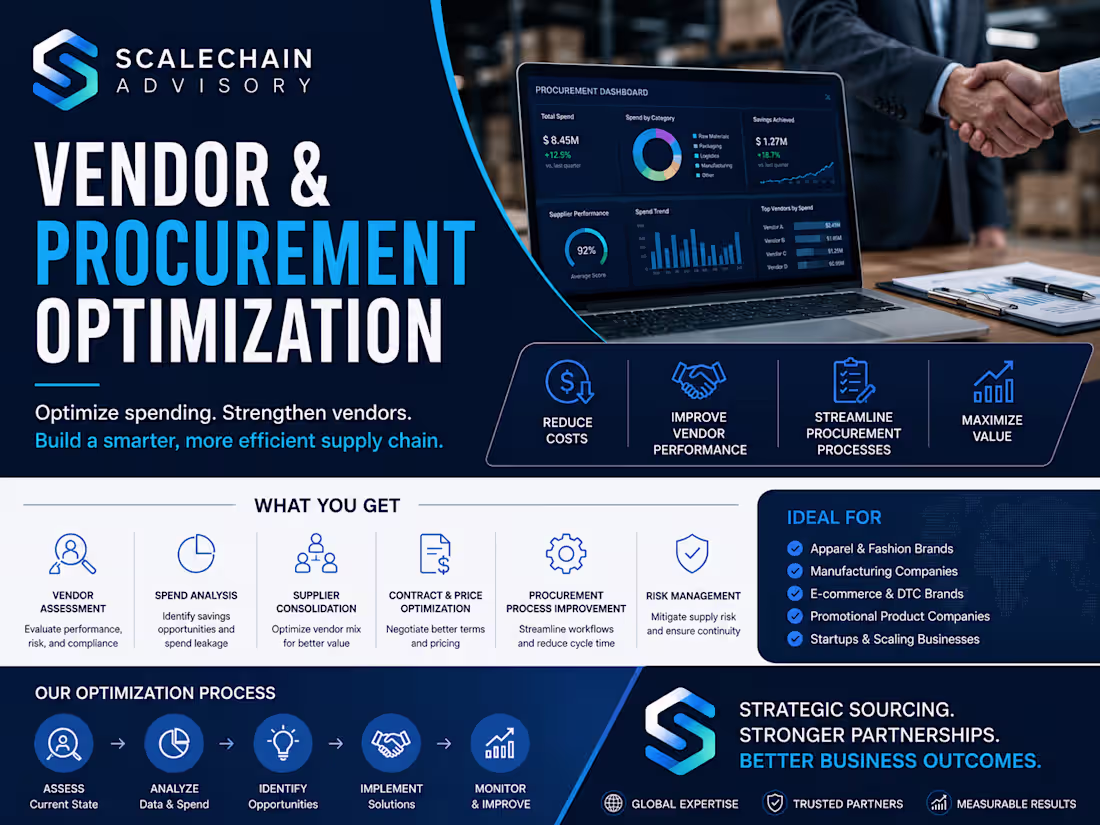 Cover image for Vendor & Procurement Optimization