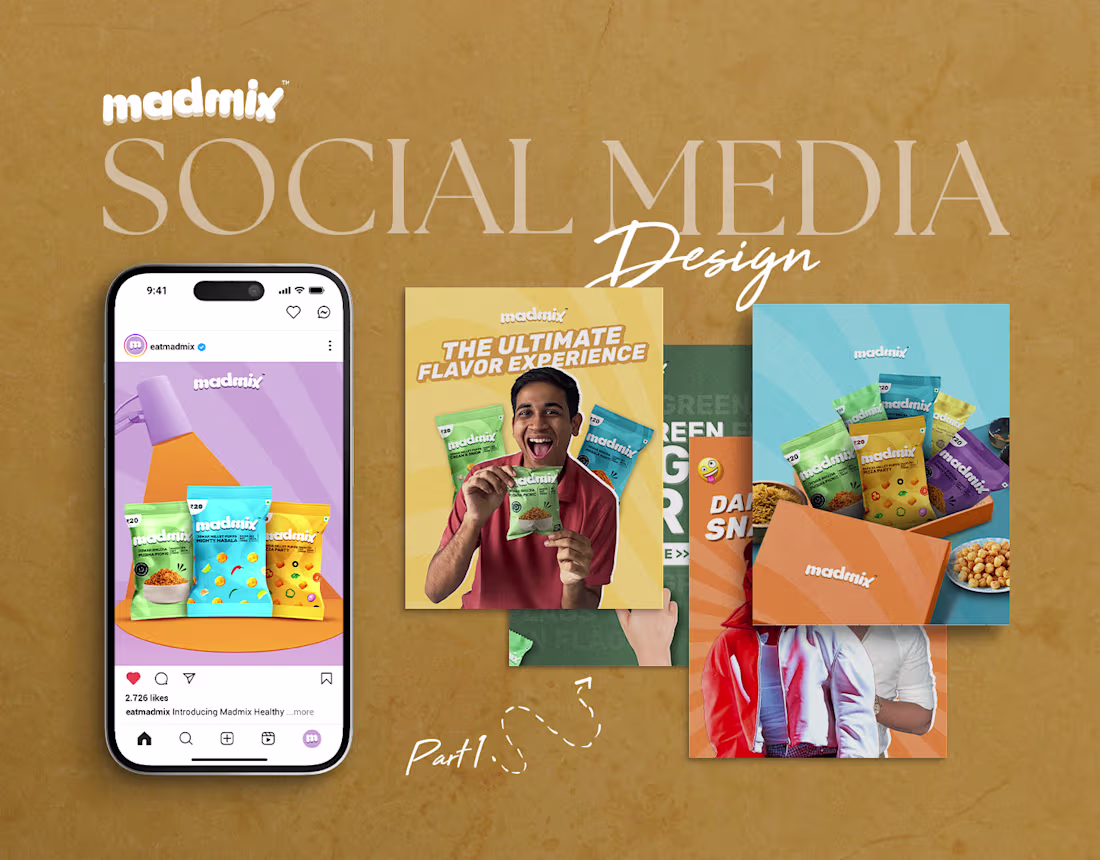 Cover image for Madmix | Social Media Design Part 1