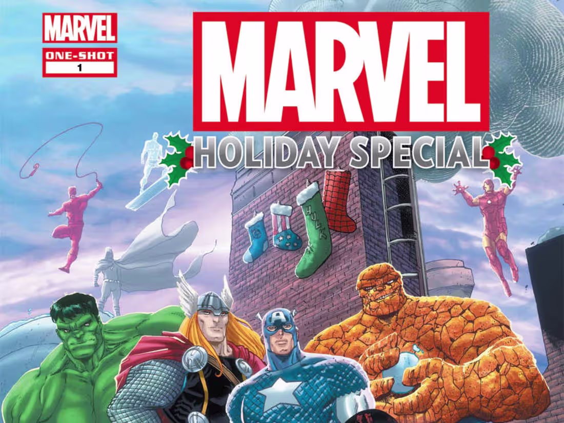 Cover image for Marvel Comics Christmas Story