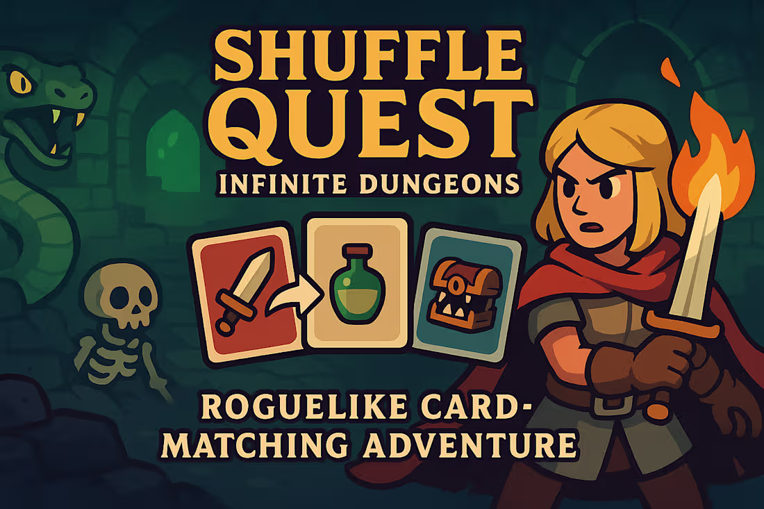 Cover image for Shuffle Quest - Card Adventure Development
