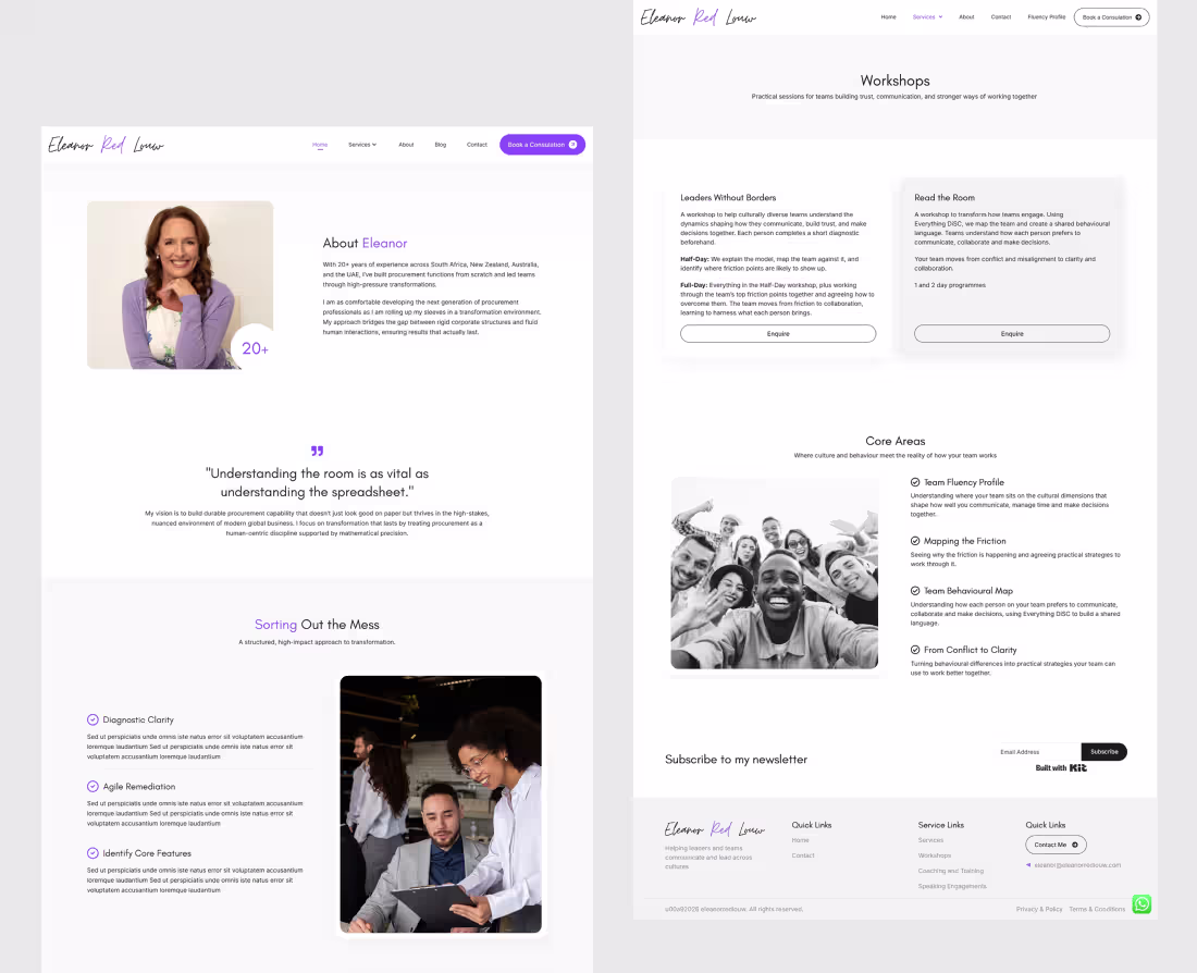 Cover image for WordPress & Elementor Pro Website Design & Developmen