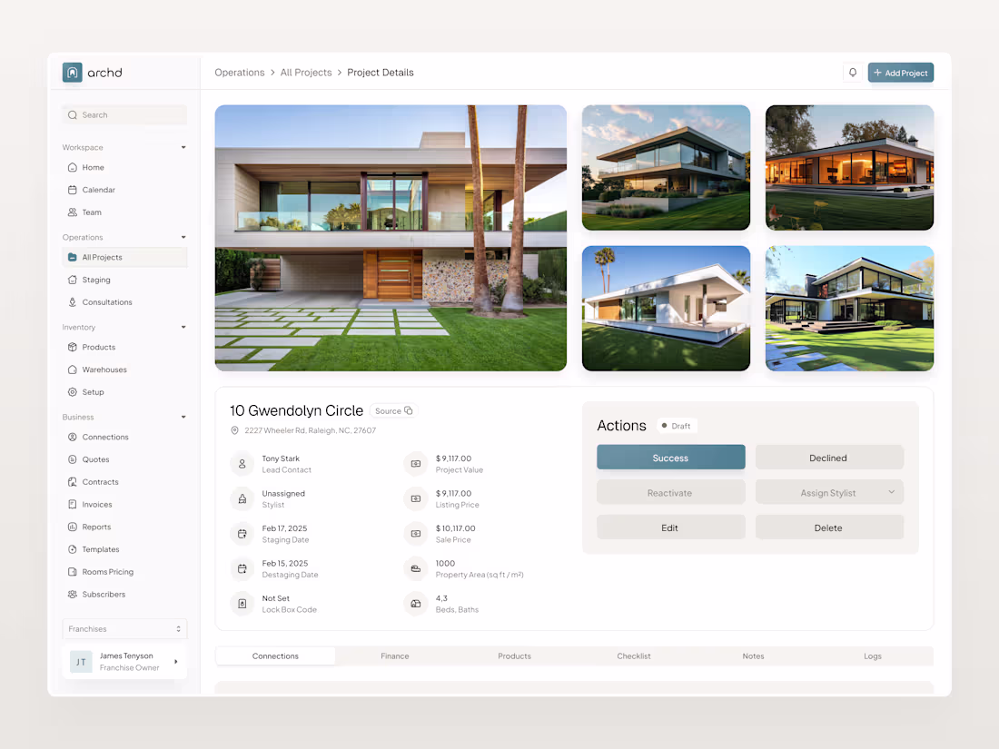 Cover image for Web App for Real Estate