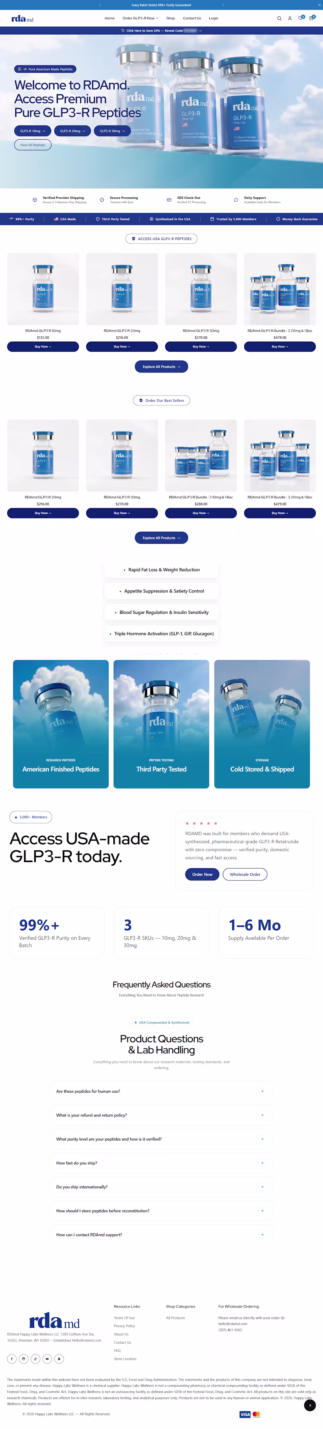 Cover image for A clean, conversion-focused eCommerce website