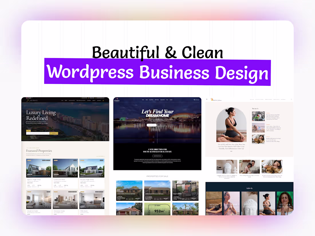 Cover image for Professional WordPress Business Website