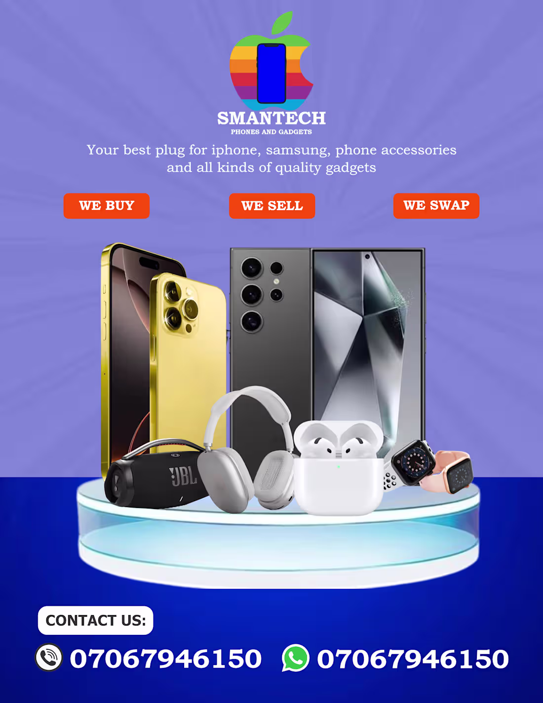 Cover image for Smantech Social media flyer 