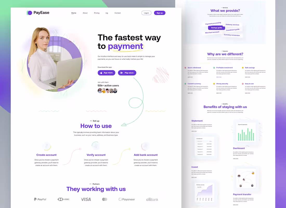Cover image for Landing Page Design with Framer Development.