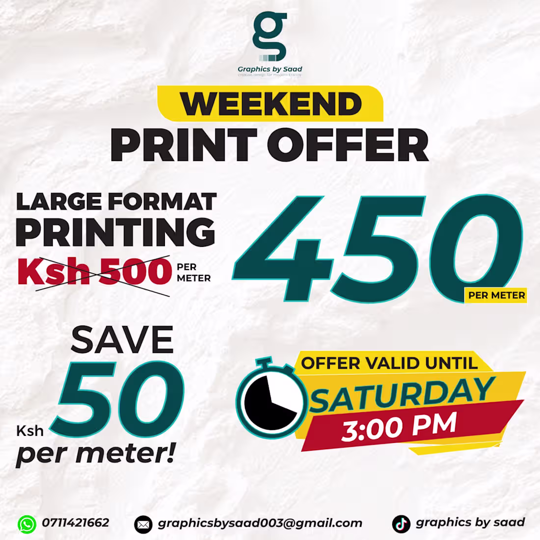 Cover image for Flyer design on printing offer