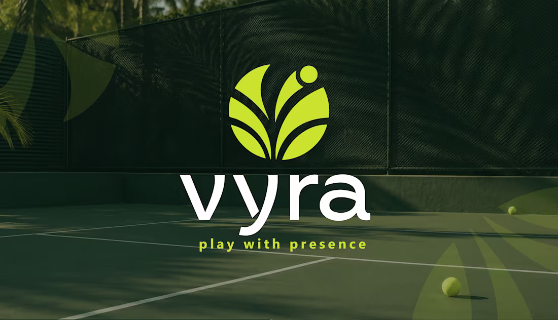 Cover image for Vyra — Women’s Racket Sport Brand Identity
