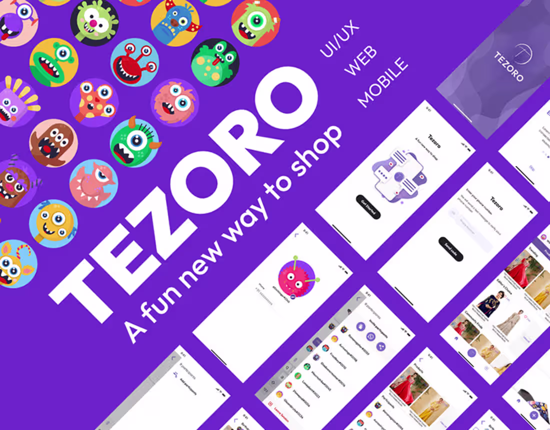 Cover image for Tezoro - UX/UI Design