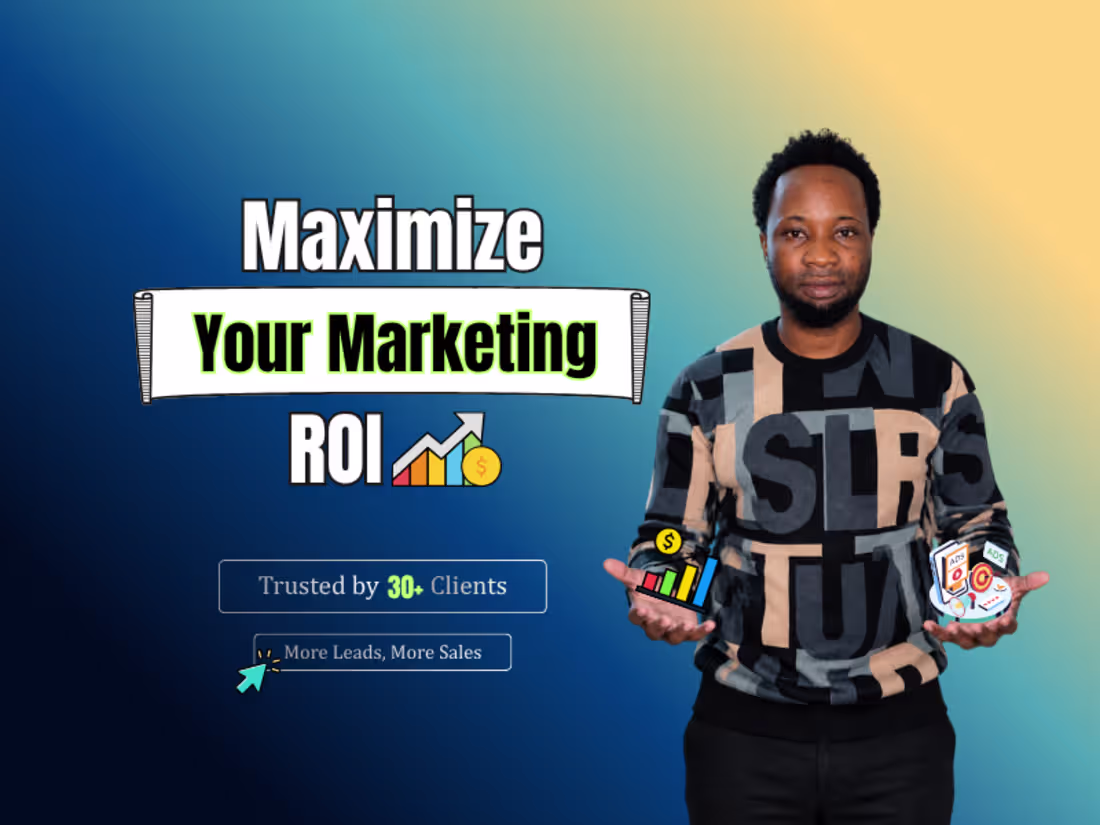Cover image for ROI-Focused Marketing Strategist & Digital Marketer
