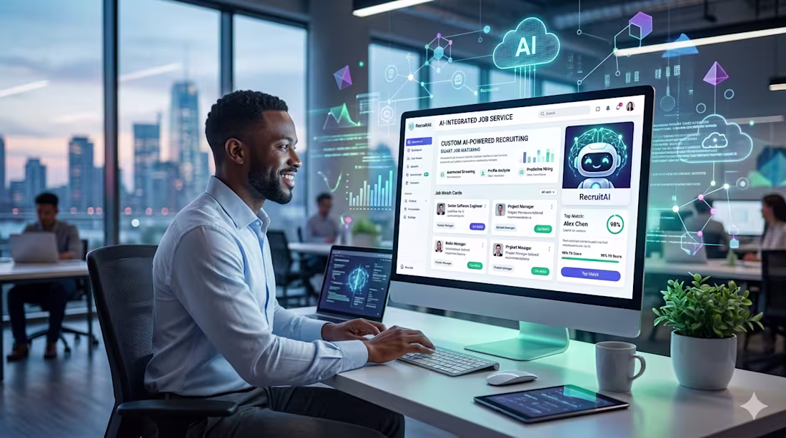 Cover image for Custom AI-Integrated Web Application