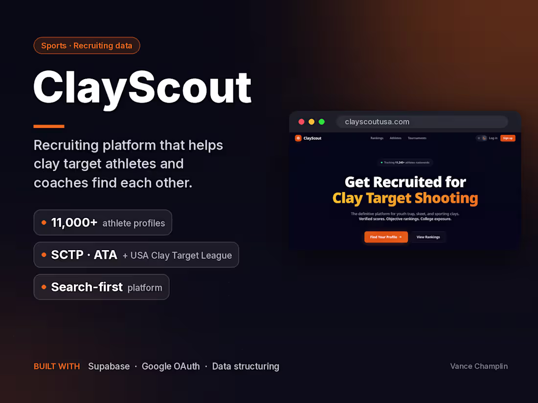 Cover image for ClayScout