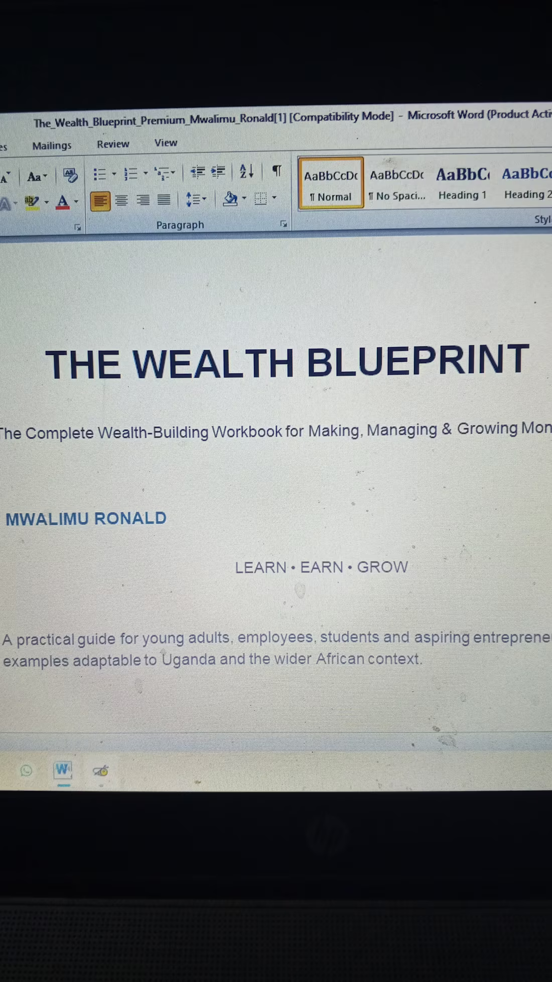Cover image for I wrote a book to