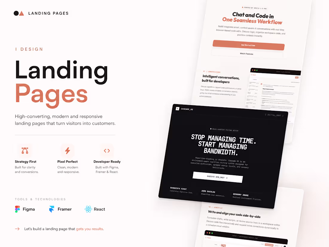 Cover image for High-Converting Landing Pages