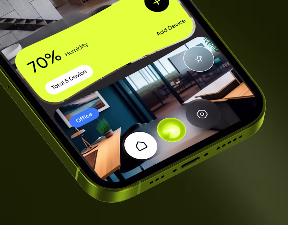 Cover image for Gen.ho | Smart Home | UI UX | Mobile App | Orbix Studio