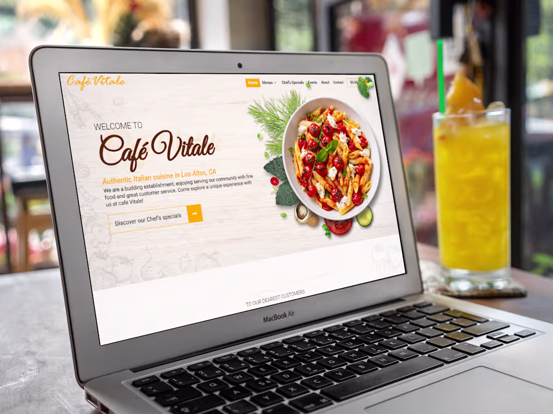 Cover image for Complete Website Revamp and Development for Cafe Vitale