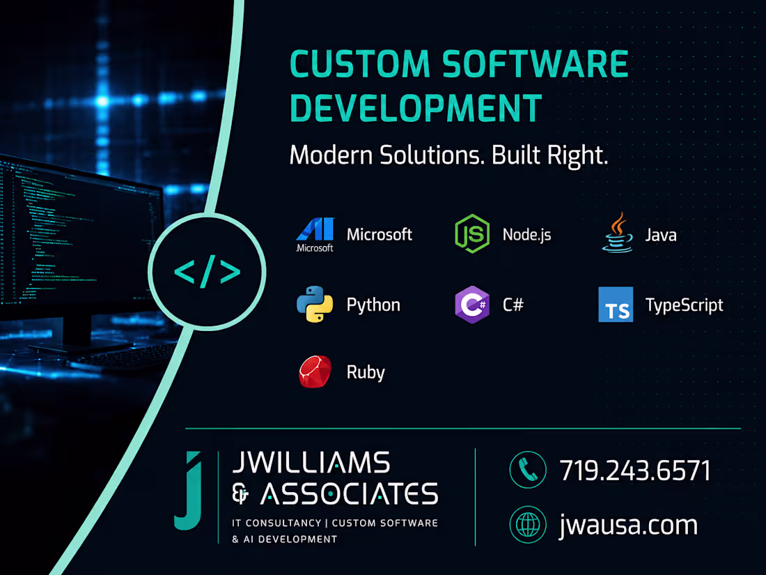 Cover image for Custom Software Development & Enterprise Solutions