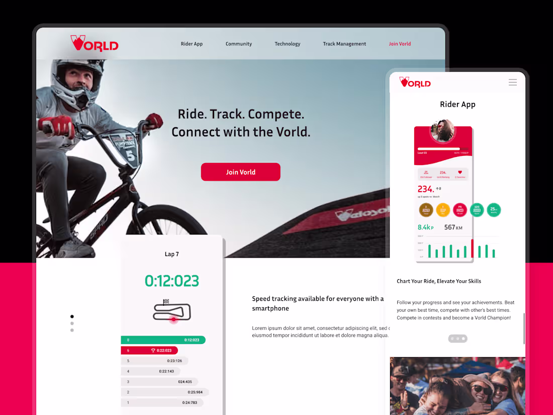 Cover image for Vorld Website Design
