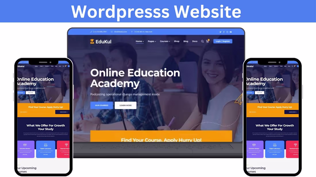 Cover image for Wordpress Website