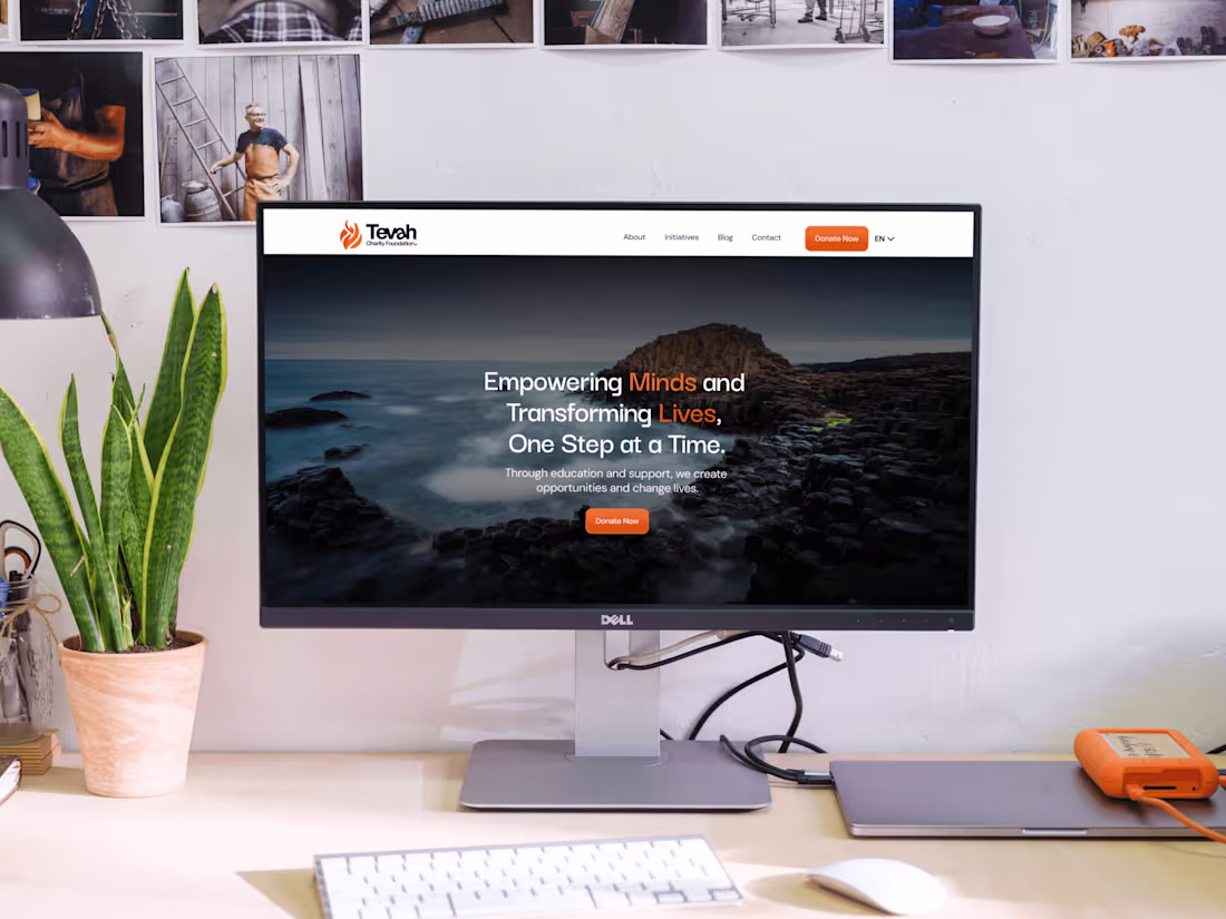Cover image for Charity Foundation Website Design