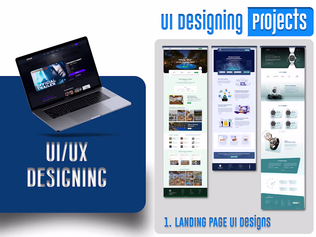 Cover image for Design of User Interface (UI) for a SaaS Application.