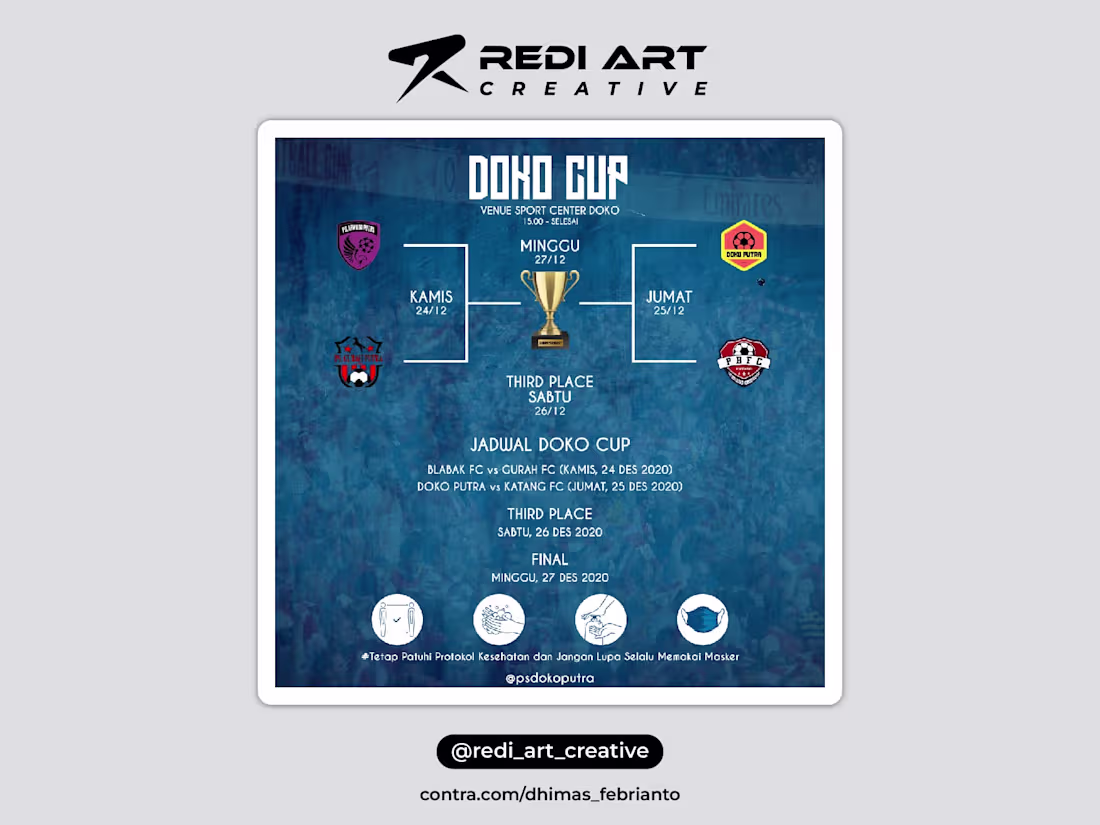 Cover image for Design Sosial Media Football Competition
