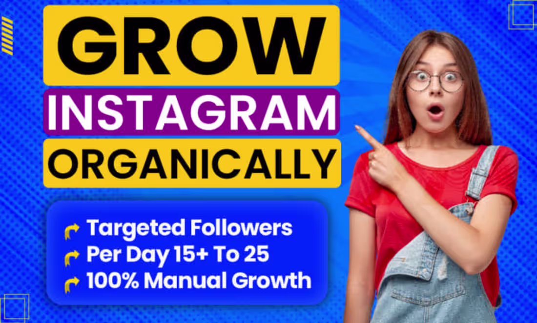 Cover image for I will do instagram promotion for fast organic instagram growth…